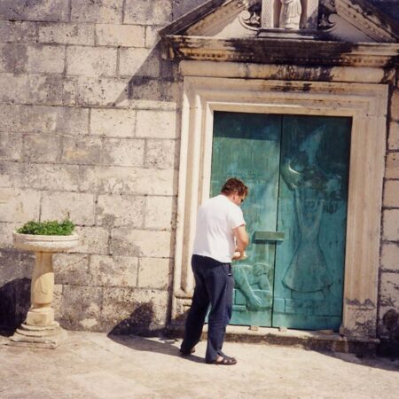Vrata Gospa od Škrpjela Kotor Kosta Anđeli Radovani 1998